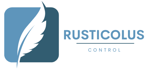 Logotipo rusticolus control sin fondo